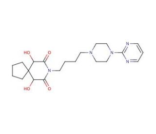6,10-Dihydroxy Buspirone - chemical structure image