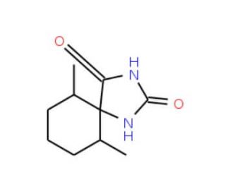 6,10-dimethyl-1,3-diazaspiro[4.5]decane-2,4-dione - chemical structure image