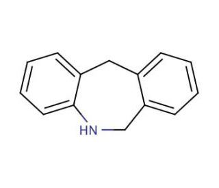 6,11-Dihydro-5H-dibenzo[b,e]azepine (CAS 449-55-8) - chemical structure image