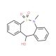 6,11-Dihydro-6-methyl-dibenzo[c,f][1,2]thiazepin-11-ol 5,5-Dioxide (CAS 26638-56-2) - chemical structure image