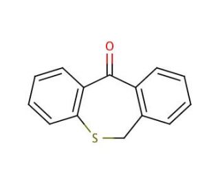 6,11-Dihydrodibenzo[b,e]thiepin-11-one (CAS 1531-77-7) - chemical structure image