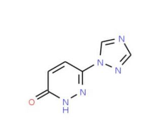 6-(1H-1,2,4-triazol-1-yl)-2,3-dihydropyridazin-3-one - chemical structure image