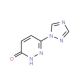 6-(1H-1,2,4-triazol-1-yl)-2,3-dihydropyridazin-3-one - chemical structure image