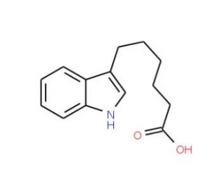 6-(1H-indol-3-yl)hexanoic acid (CAS 25177-65-5) - chemical structure image