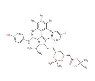 (6-{2-[2-(4-Fluoro-phenyl)-4-(4-hydroxy-phenylcarbamoyl)-5-isopropyl-3-phenyl-d5-pyrrol-1-yl]-ethyl}-2,2-dimethyl-[1,3]-dioxa