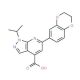 6-(2,3-dihydro-1,4-benzodioxin-6-yl)-1-isopropyl-1H-pyrazolo[3,4-b]pyridine-4-carboxylic acid - chemical structure image