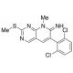 6-(2,6-Dichlorophenyl)-8-methyl-2-(methylthio)pyrido[2,3-d]pyrimidin-7(8H)-imine (CAS 185039-29-6) - chemical structure image