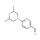 6-(2,6-Dimethylmorpholino)nicotinaldehyde - chemical structure image