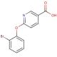 6-(2-bromophenoxy)pyridine-3-carboxylic acid - chemical structure image