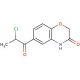 6-(2-chloropropanoyl)-2H-1,4-benzoxazin-3(4H)-one (CAS 293741-63-6) - chemical structure image