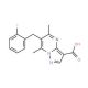 6-(2-Fluorobenzyl)-5,7-dimethylpyrazolo-[1,5-a]pyrimidine-3-carboxylic acid - chemical structure image