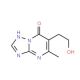 6-(2-Hydroxyethyl)-5-methyl[1,2,4]triazolo-[1,5-a]pyrimidin-7(4H)-one (CAS 62053-06-9) - chemical structure image
