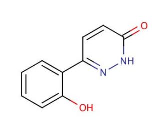 6-(2-Hydroxyphenyl)-pyridazin-3(2H)-one (CAS 62567-42-4) - chemical structure image