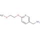 [6-(2-methoxyethoxy)pyridin-3-yl]methanamine - chemical structure image