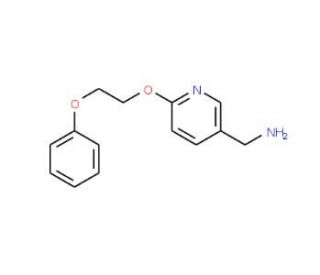 [6-(2-phenoxyethoxy)pyridin-3-yl]methanamine - chemical structure image
