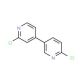 6,2′-Dichloro-3,4′-bipyridine (CAS 942206-22-6) - chemical structure image