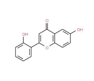 6,2&prime;-Dihydroxyflavone - chemical structure image