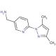 [6-(3,5-dimethyl-1H-pyrazol-1-yl)pyridin-3-yl]methanamine - chemical structure image