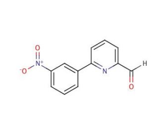 6-(3-Nitrophenyl)-2-pyridinecarboxaldehyde (CAS 52583-70-7) - chemical structure image