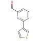 6-(3-Thienyl)pyridine-2-carboxaldehyde (CAS 834884-76-3) - chemical structure image