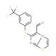 6-{[3-(Trifluoromethyl)phenyl]sulfanyl}imidazo-[2,1-b][1,3]thiazole-5-carbaldehyde (CAS 175277-56-2) - chemical structure ima