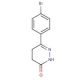 6-(4-Bromophenyl)-4,5-dihydro-2H-pyridazin-3-one (CAS 36725-37-8) - chemical structure image