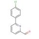 6-(4-Chlorophenyl)-2-pyridinecarboxaldehyde (CAS 61704-30-1) - chemical structure image