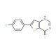 6-(4-chlorophenyl)thieno[3,2-d]pyrimidine-4-thiol - chemical structure image