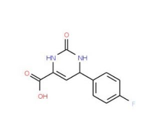 6-(4-Fluoro-phenyl)-2-oxo-1,2,3,6-tetrahydro-pyrimidine-4-carboxylic acid - chemical structure image