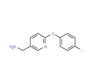 [6-(4-fluorophenoxy)pyridin-3-yl]methanamine - chemical structure image