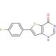 6-(4-fluorophenyl)thieno[3,2-d]pyrimidin-4(3H)-one - chemical structure image