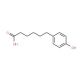 6-(4-Hydroxyphenyl)hexanoic Acid (CAS 6952-35-8) - chemical structure image