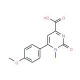 6-(4-Methoxy-phenyl)-1-methyl-2-oxo-1,2-dihydro-pyrimidine-4-carboxylic acid - chemical structure image