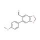 6-(4-Methoxyphenyl)-1,3-benzodioxole-5-carbaldehyde (CAS 875854-00-5) - chemical structure image