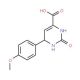 6-(4-Methoxyphenyl)-2-oxo-1,2,3,6-tetrahydro-4-pyrimidine carboxylic acid - chemical structure image