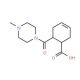 6-(4-Methyl-piperazine-1-carbonyl)-cyclohex-3-enecarboxylic acid (CAS 436087-12-6) - chemical structure image