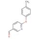 6-(4-Methylphenoxy)nicotinaldehyde (CAS 338960-65-9) - chemical structure image