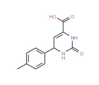 6-(4-Methylphenyl)-2-oxo-1,2,3,6-tetrahydro-4-pyrimidine carboxylic acid - chemical structure image