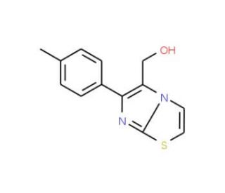 [6-(4-Methylphenyl)imidazo[2,1-b][1,3]thiazol-5-yl]methanol (CAS 82588-60-1) - chemical structure image