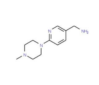 [6-(4-methylpiperazin-1-yl)pyridin-3-yl]methylamine - chemical structure image