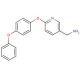 [6-(4-phenoxyphenoxy)pyridin-3-yl]methanamine - chemical structure image