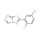 6-(5-bromo-2-chlorophenyl)[1,2,4]triazolo[3,4-b][1,3,4]thiadiazole - chemical structure image