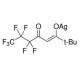 (6,6,7,7,8,8,8-Heptafluoro-2,2-Dimethyl-3,5-Octanedionato)Silver (CAS 76121-99-8) - chemical structure image