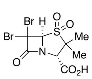 6,6-Dibromopenicillanic Acid S,S-Dioxide (CAS 76646-91-8) - chemical structure image