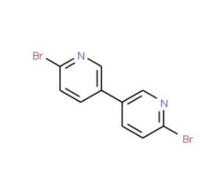 6,6&prime;-Dibromo-3,3&prime;-bipyridine (CAS 147496-14-8) - chemical structure image