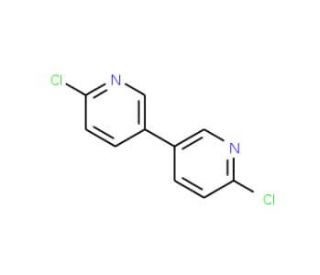 6,6&prime;-Dichloro-3,3&prime;-bipyridine (CAS 206438-08-6) - chemical structure image