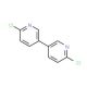 6,6′-Dichloro-3,3′-bipyridine (CAS 206438-08-6) - chemical structure image