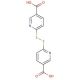 6,6′-Dithiodinicotinic acid (CAS 15658-35-2) - chemical structure image
