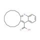 6,7,8,9,10,11,12,13,14,15-Decahydro-5-aza-cyclo-dodeca[b]naphthalene-16-carboxylic acid - chemical structure image
