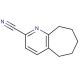 6,7,8,9-Tetrahydro-5H-cyclohepta[b]pyridine-2-carbonitrile (CAS 150459-79-3) - chemical structure image